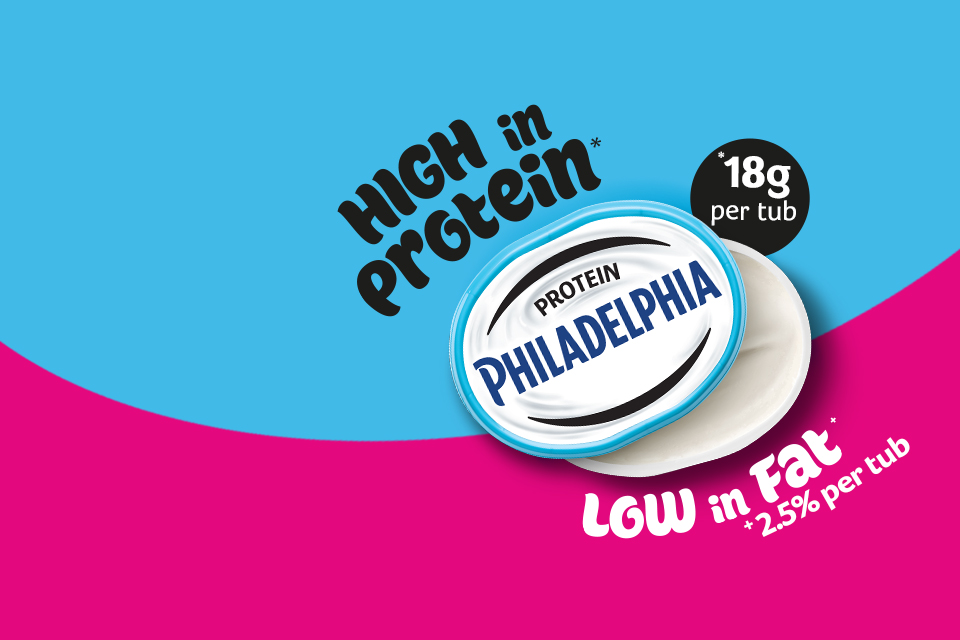 Protein up with Philadelphia