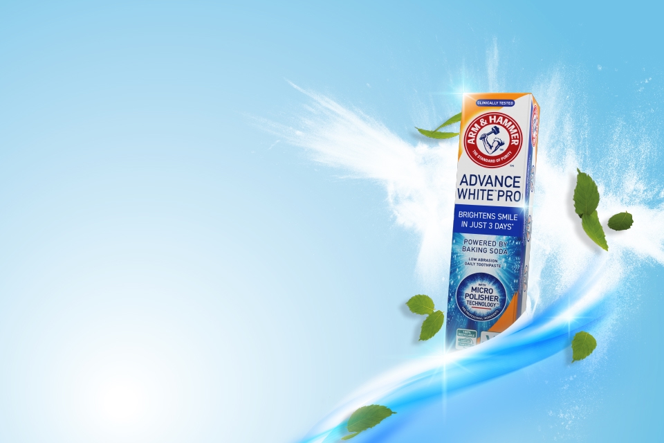 For a brighter, whiter smile