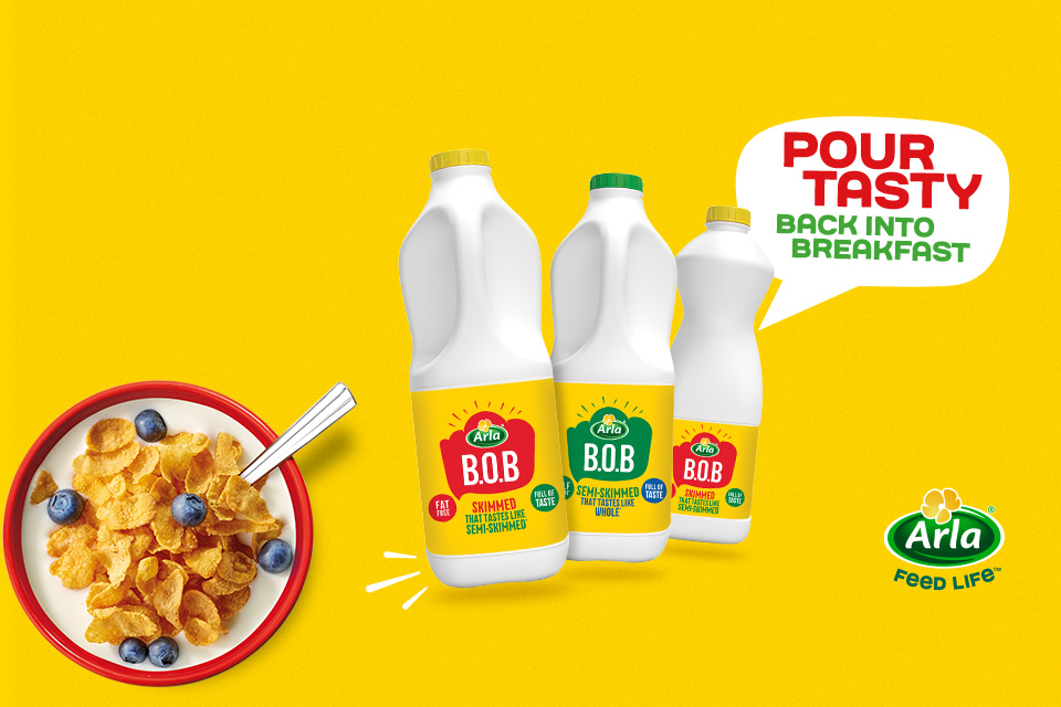 Pour tasty back into breakfast