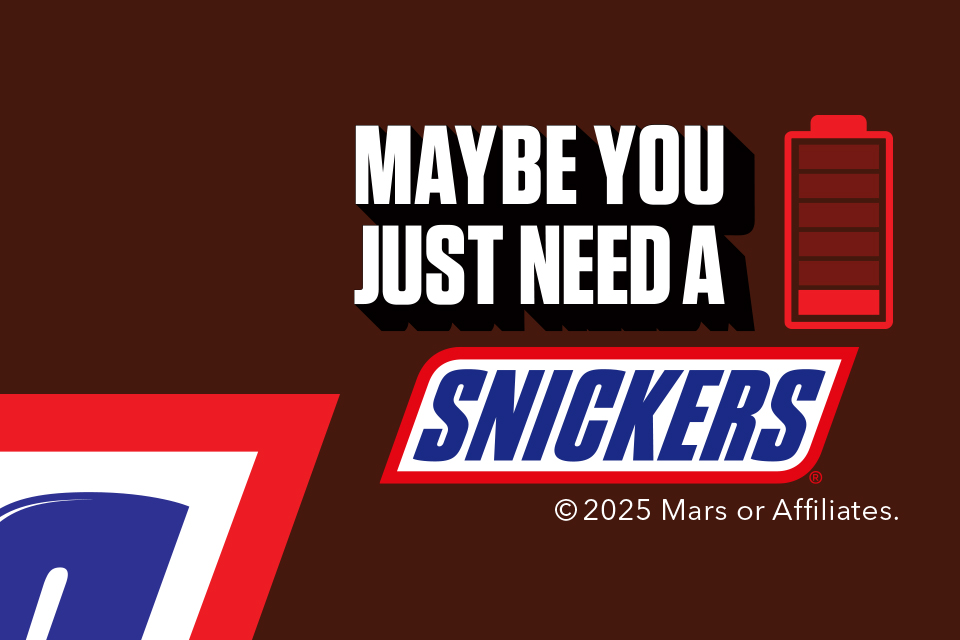 Snickers Banner
