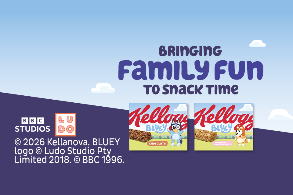 Kellogg's Bluey cereal bars