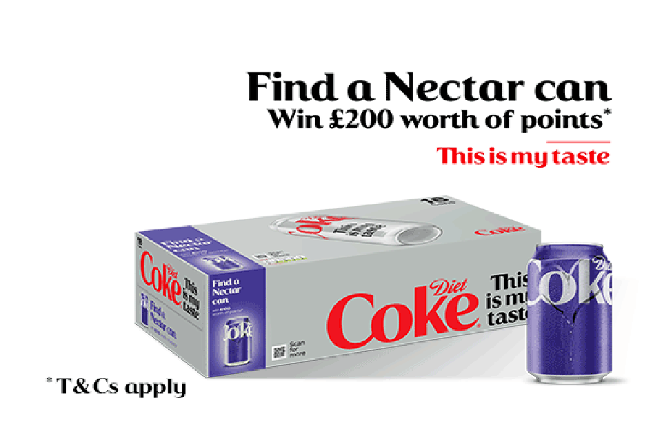 18x330ml diet coke