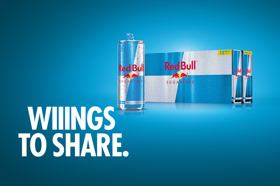 Red Bull sugar free 12 pack